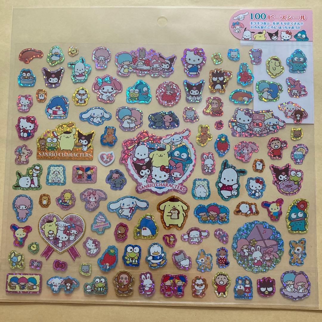 うるちゅるPOPSEAL☆COTTONPUFFY SEAL ☆100ピースシール