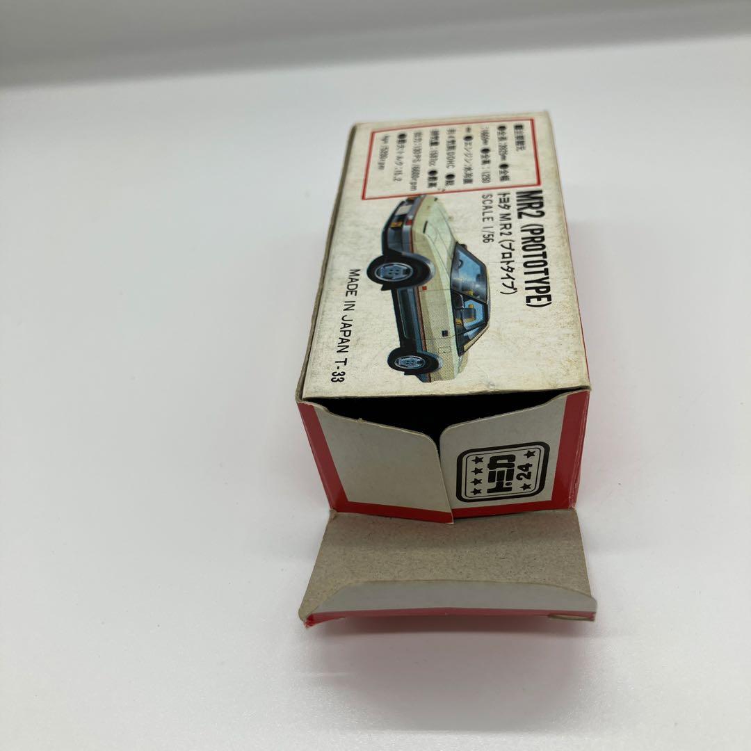 赤箱日本製トミカ　トヨタMR2