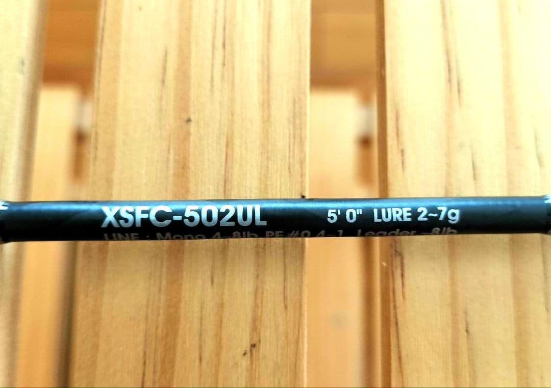 美品 アブガルシア クロスフィールド502UL ベイトフィネス 2024年モデル