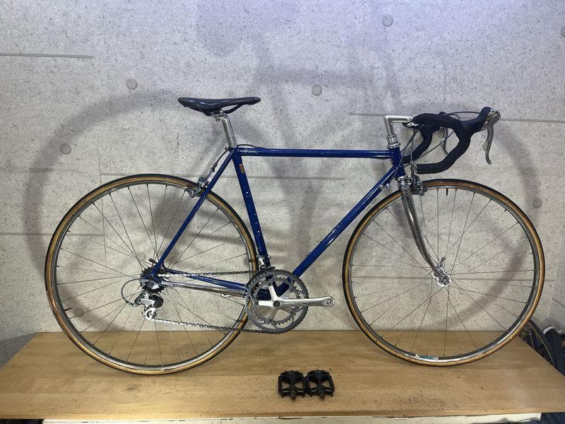 DEROSA　クロモリ　デローザ　600　コンポ　チューブラータイヤ