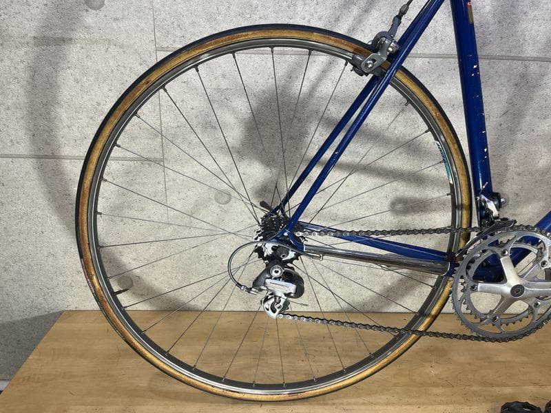 DEROSA　クロモリ　デローザ　600　コンポ　チューブラータイヤ