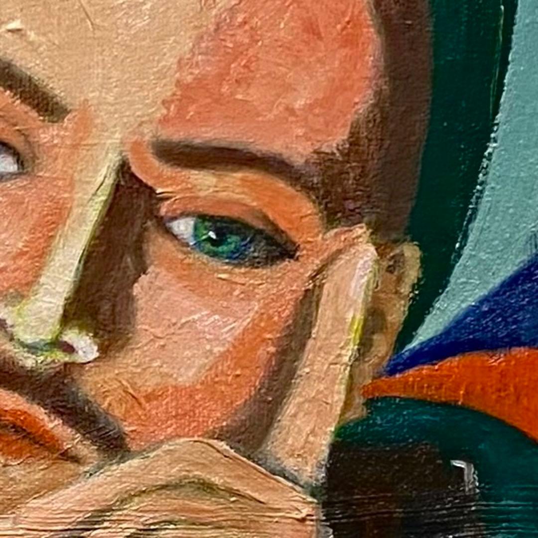 若き日のヴィトー・コルレオーネ P8 油彩画 人物画 絵画 アート