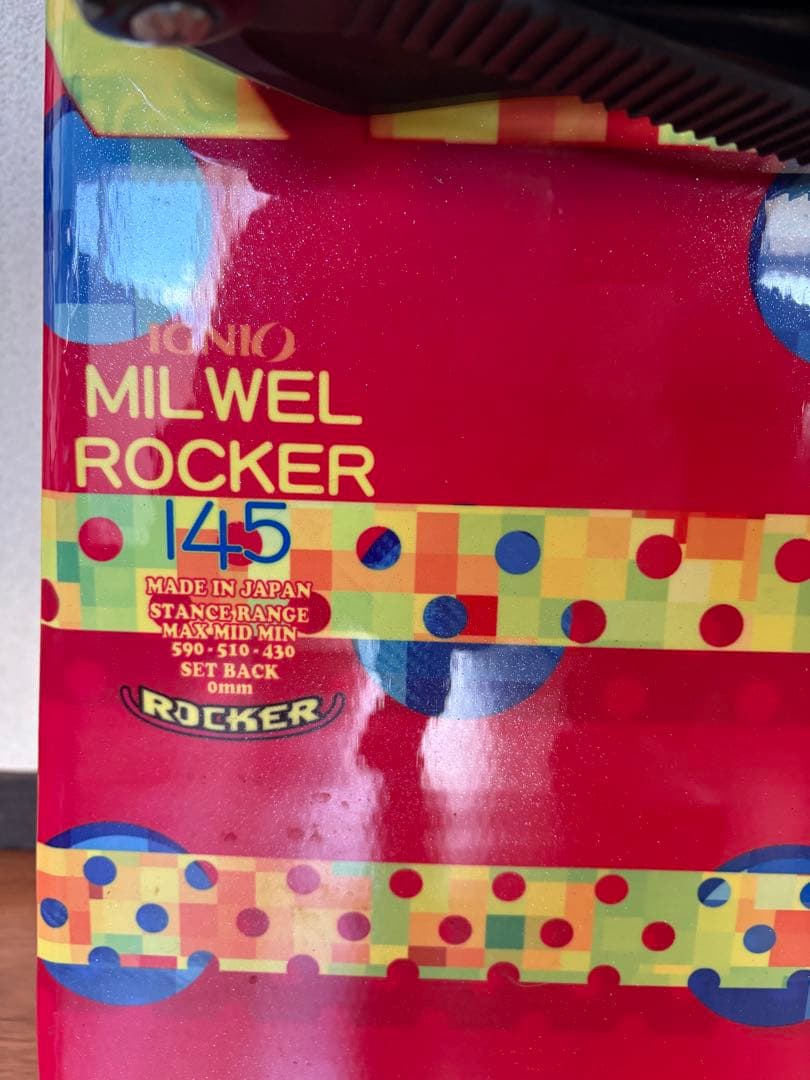 イグニオ　スノーボード バインディング付き　145