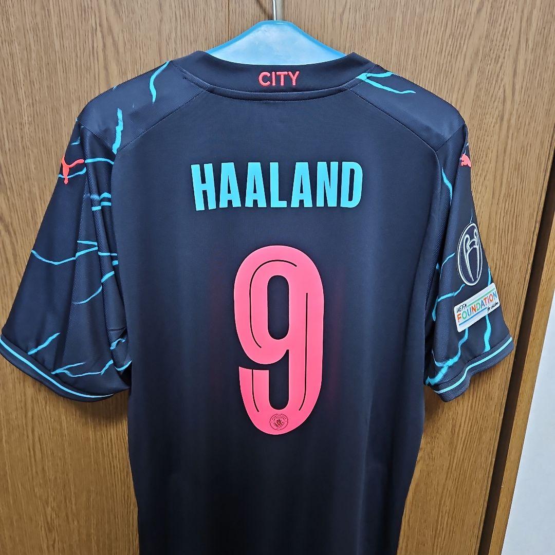 マンチェスター・シティ 3rdユニフォーム 9 ハーランド　XLサイズ