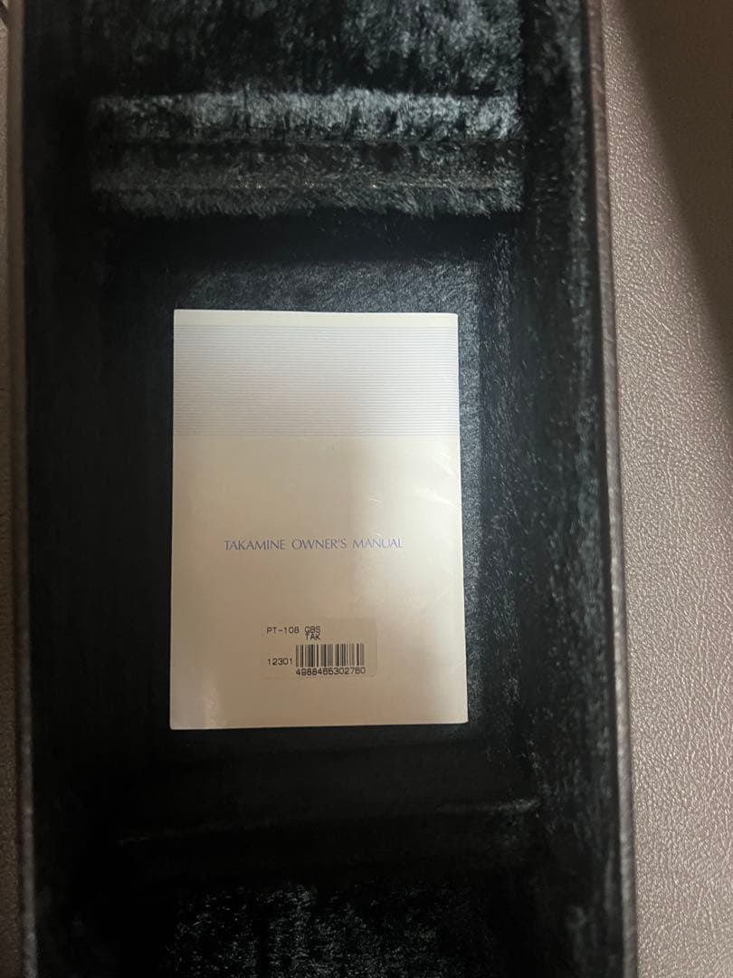 タカミネ アコギ PT108 ハードケースとストラップ付き