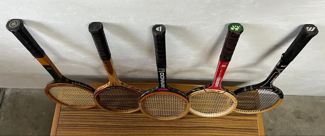 ヴィンテージラケット　5本セット