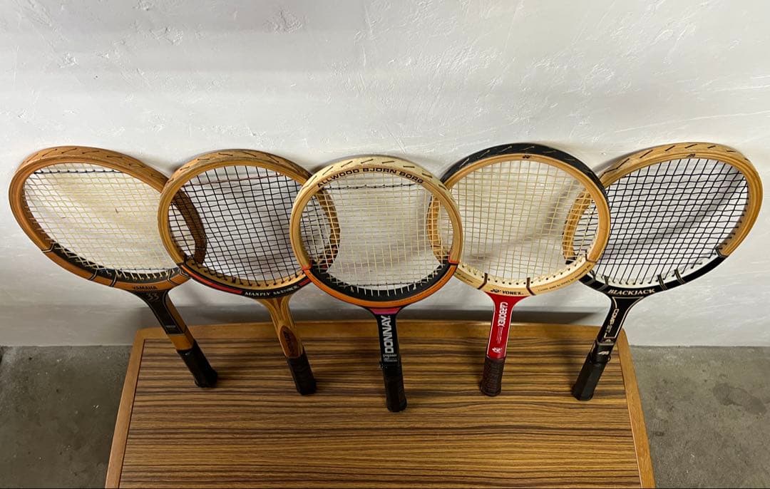 ヴィンテージラケット　5本セット
