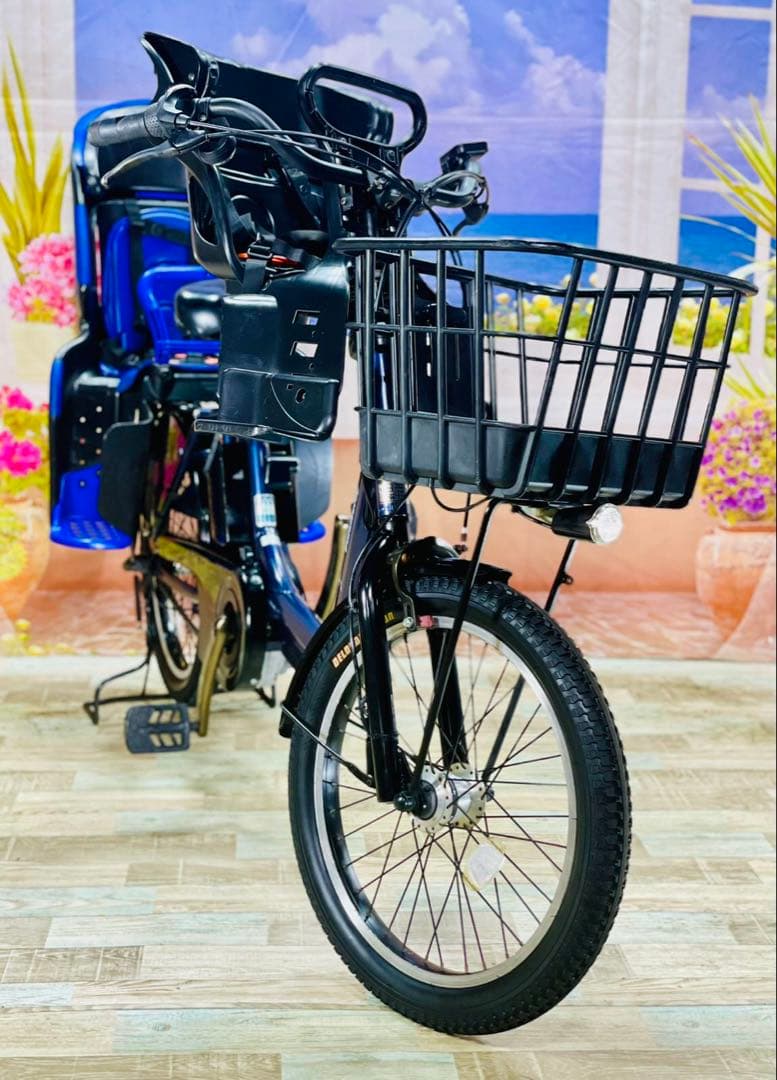 Y2225王様ギュットアニーズ⭐️パナソニック16AH！子供乗せ電動アシスト自転車
