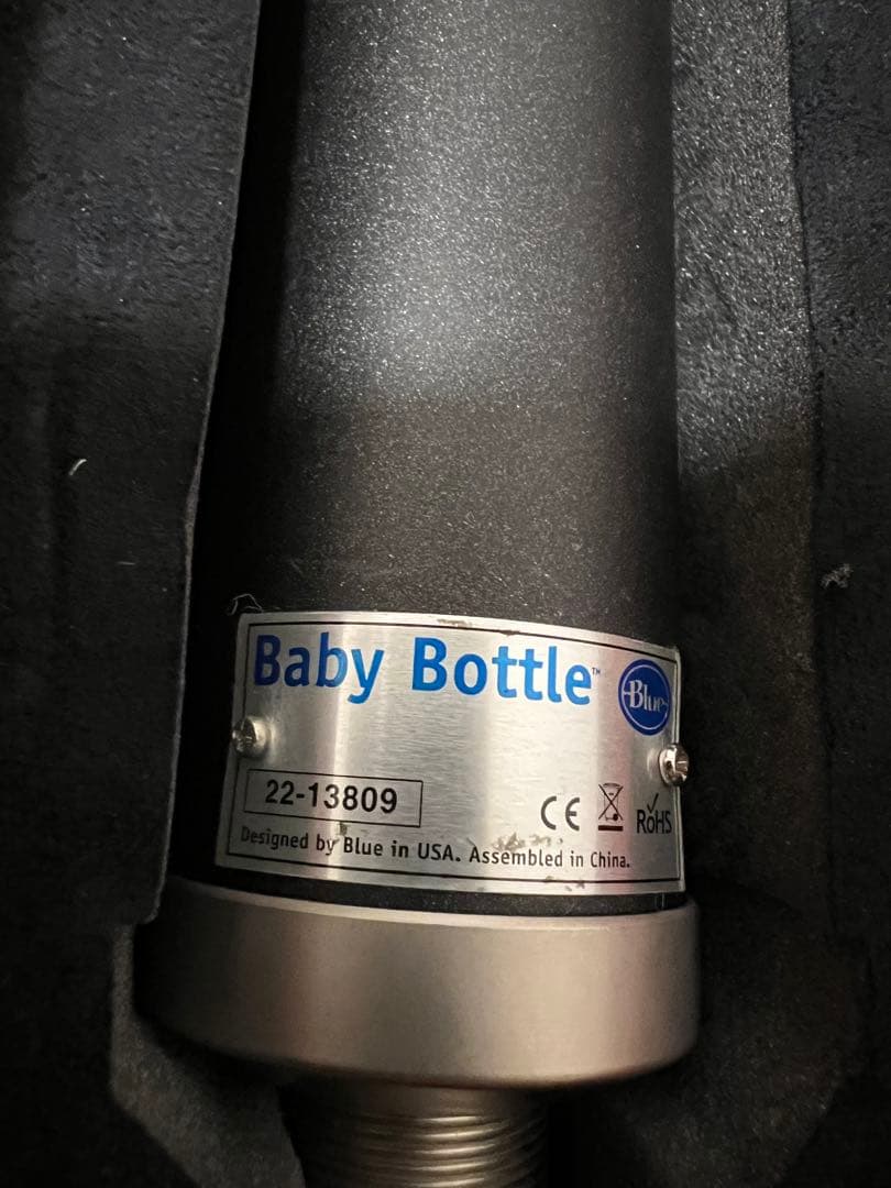 babybottle blue コンデンサーマイク