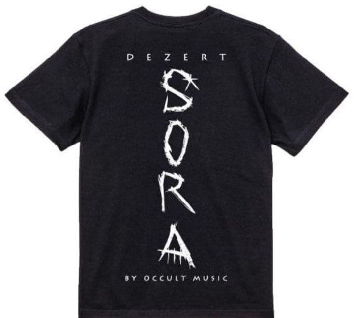 DEZERT SORA Tシャツ 黒