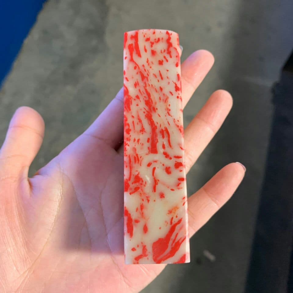 希少鶏血石 鶏血石(2点)  骨董品 石印材 【2枚】