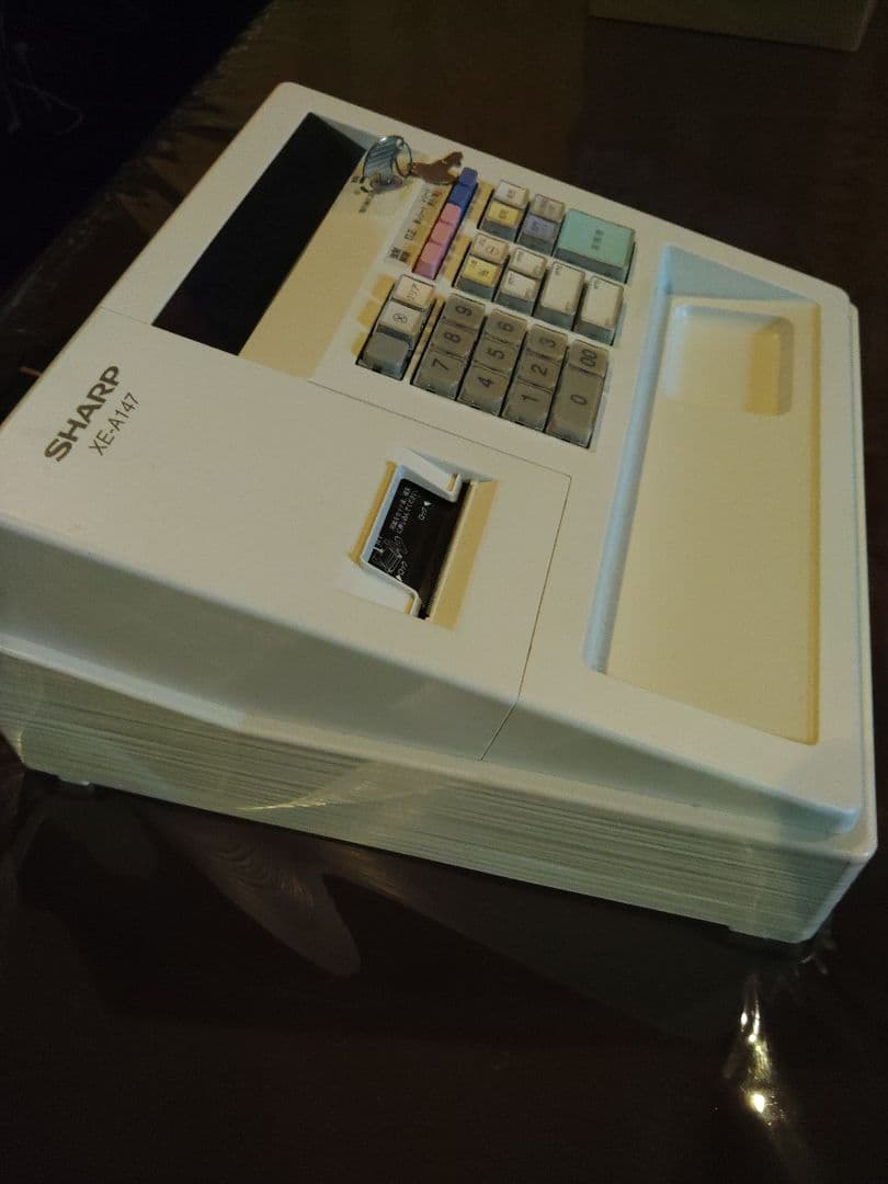 SHARP レジスター ホワイト