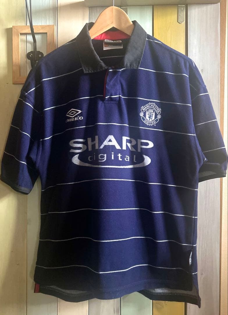 【マンチェスター・ユナイテッド】黄金期1999-2000年 ユニフォーム 激レア