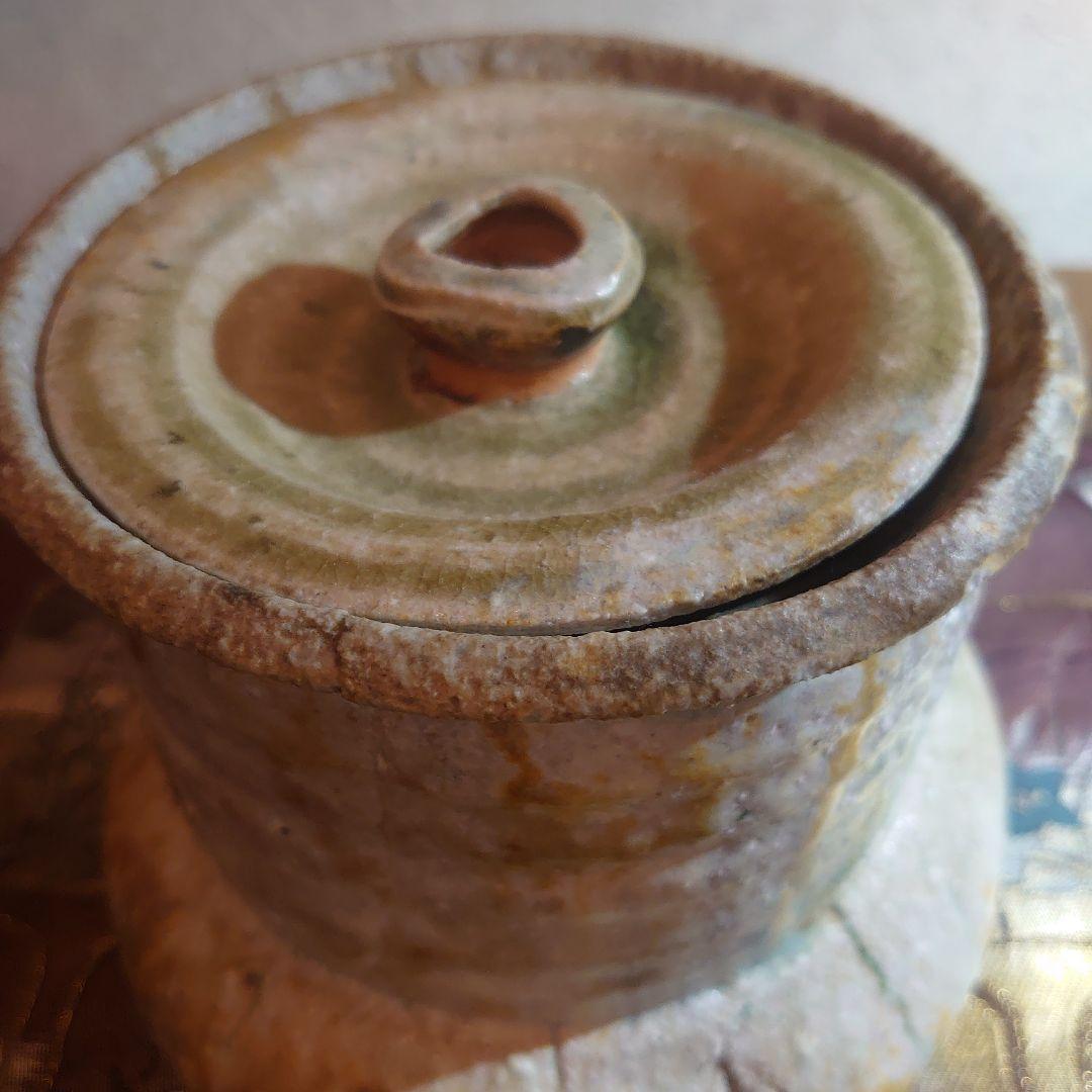 陶器製水差し中堅陶芸家の伊賀焼きの水差し