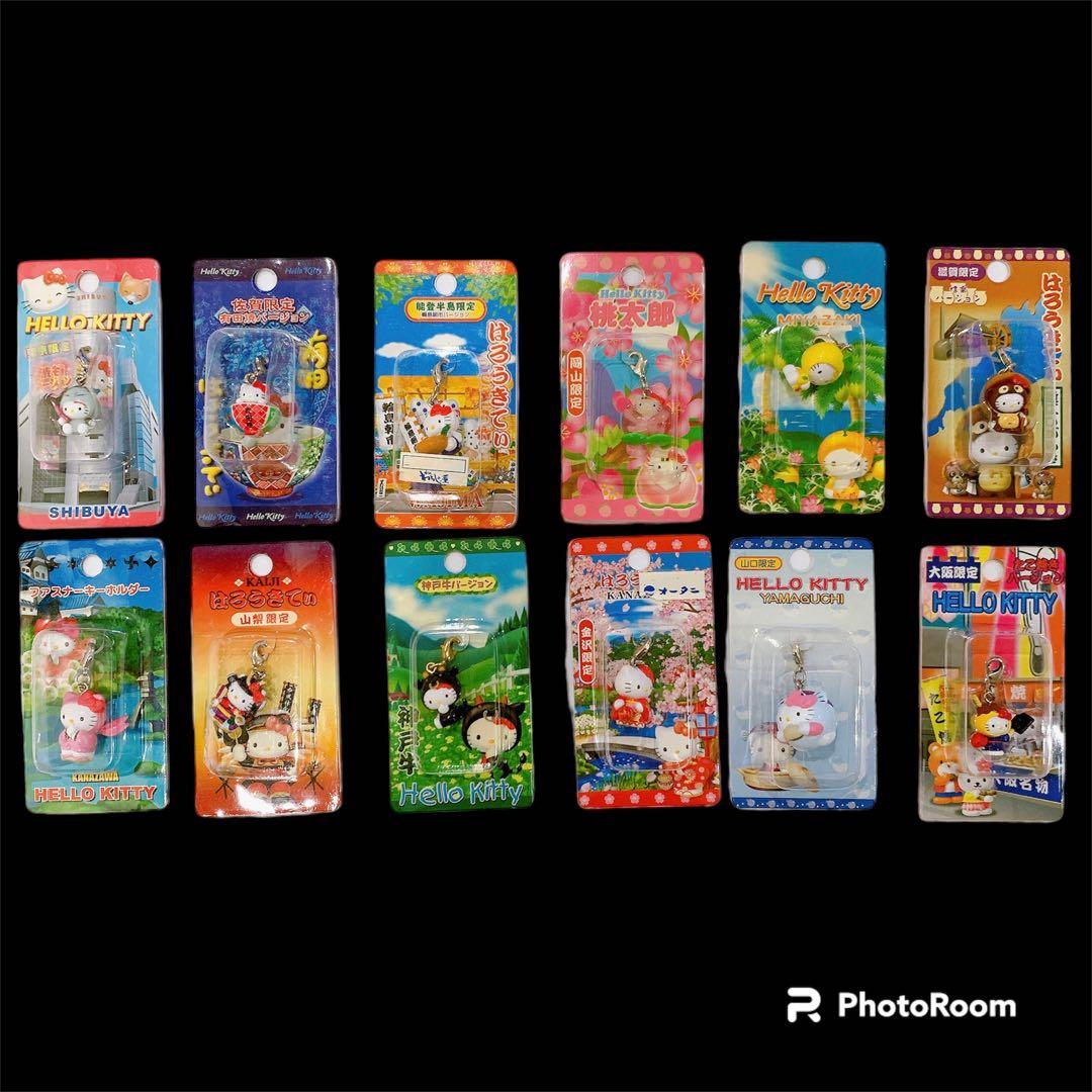 【新品未開封】ご当地キティ　83個　まとめ売り 根付け ストラップ キーホルダー