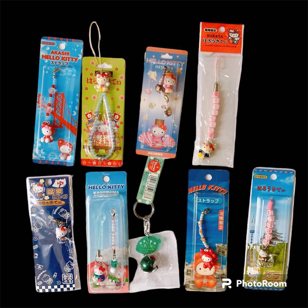 【新品未開封】ご当地キティ　83個　まとめ売り 根付け ストラップ キーホルダー