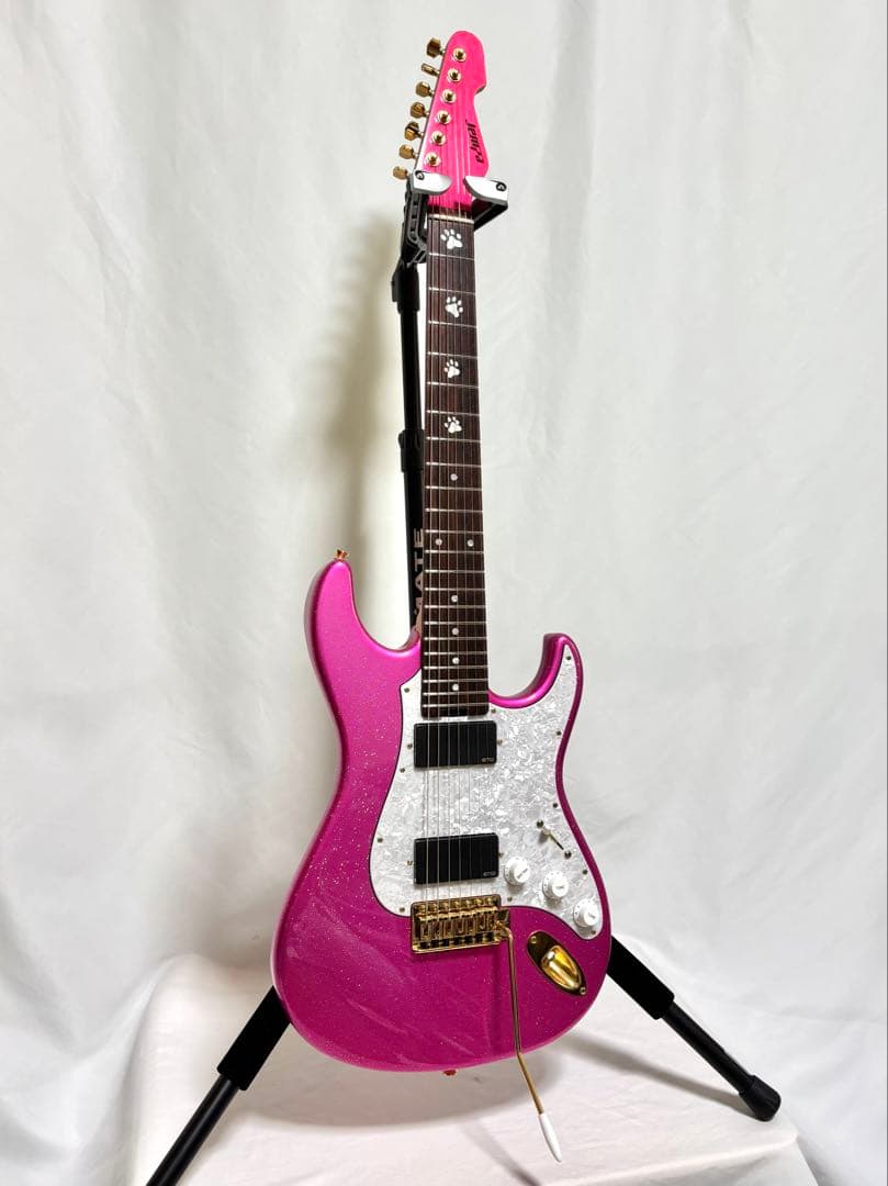 【美品、新品弦張替済】Edwards エレキギター E-SN7-210TO 7弦