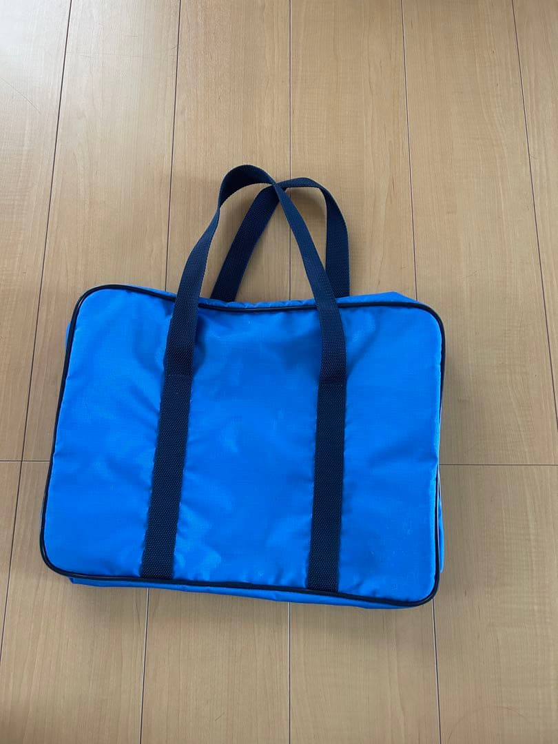 青ワッぺ スクールバッグ