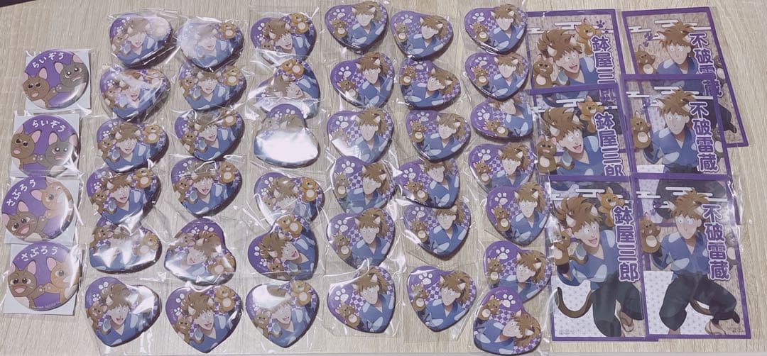 ナンジャタウン 忍たま乱太郎 忍たま 双忍 缶バッジ クリアシート