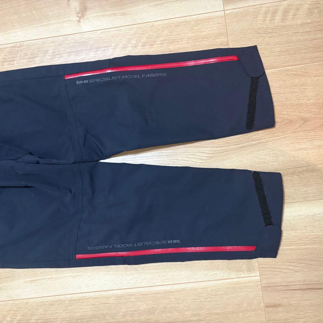 SUNLINE レインウェア Mサイズ 黒　(SUW-23301)