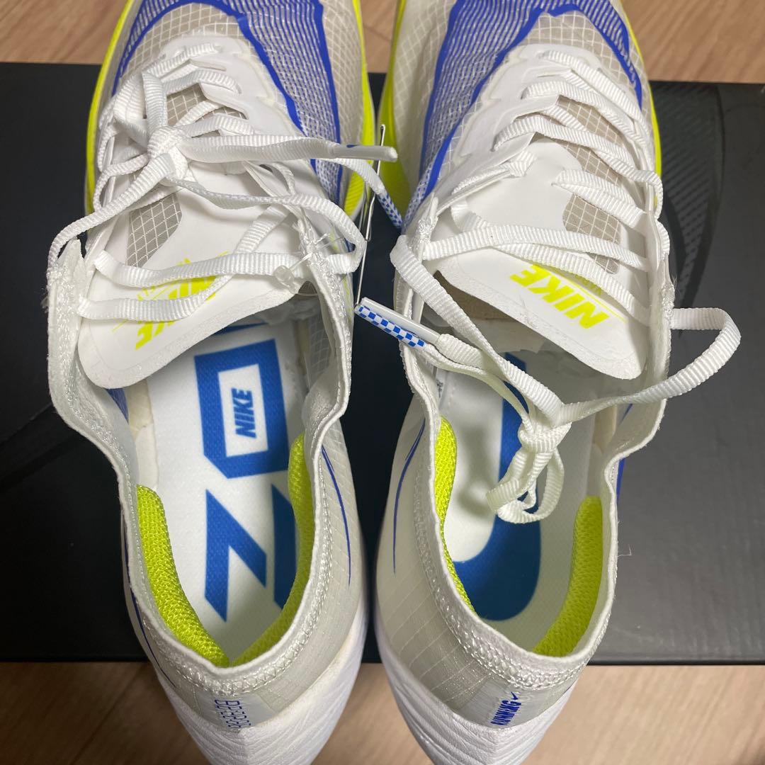 スパイク・シューズ Nike Zoom X Vaporfly Next% \"White Blue\"