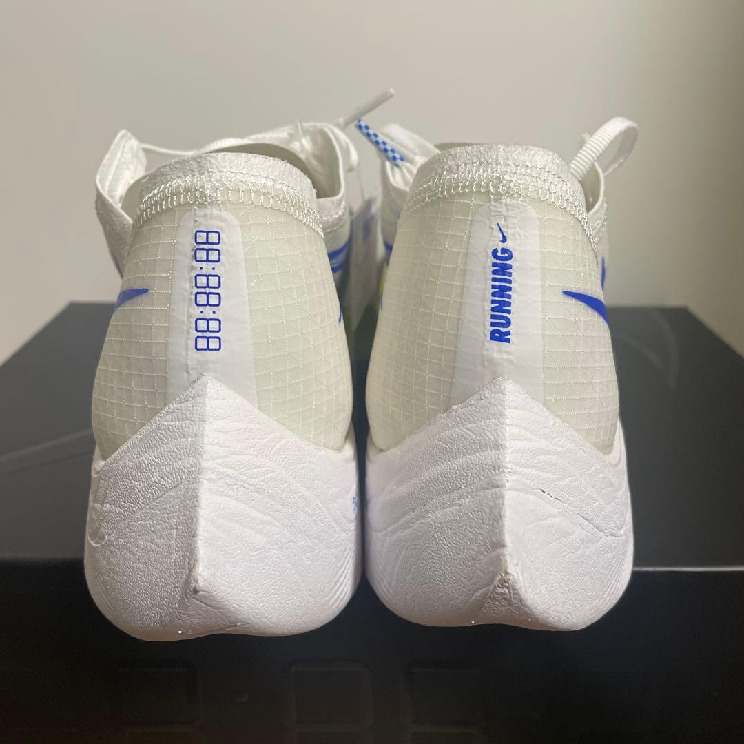 スパイク・シューズ Nike Zoom X Vaporfly Next% \"White Blue\"