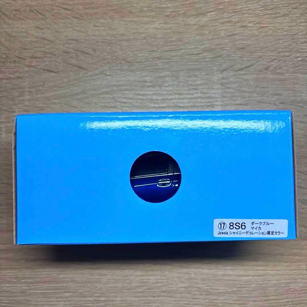 トヨタ ヴィッツ ジュエラ 後期 ダークブルー カラーサンプルミニカー 非売品