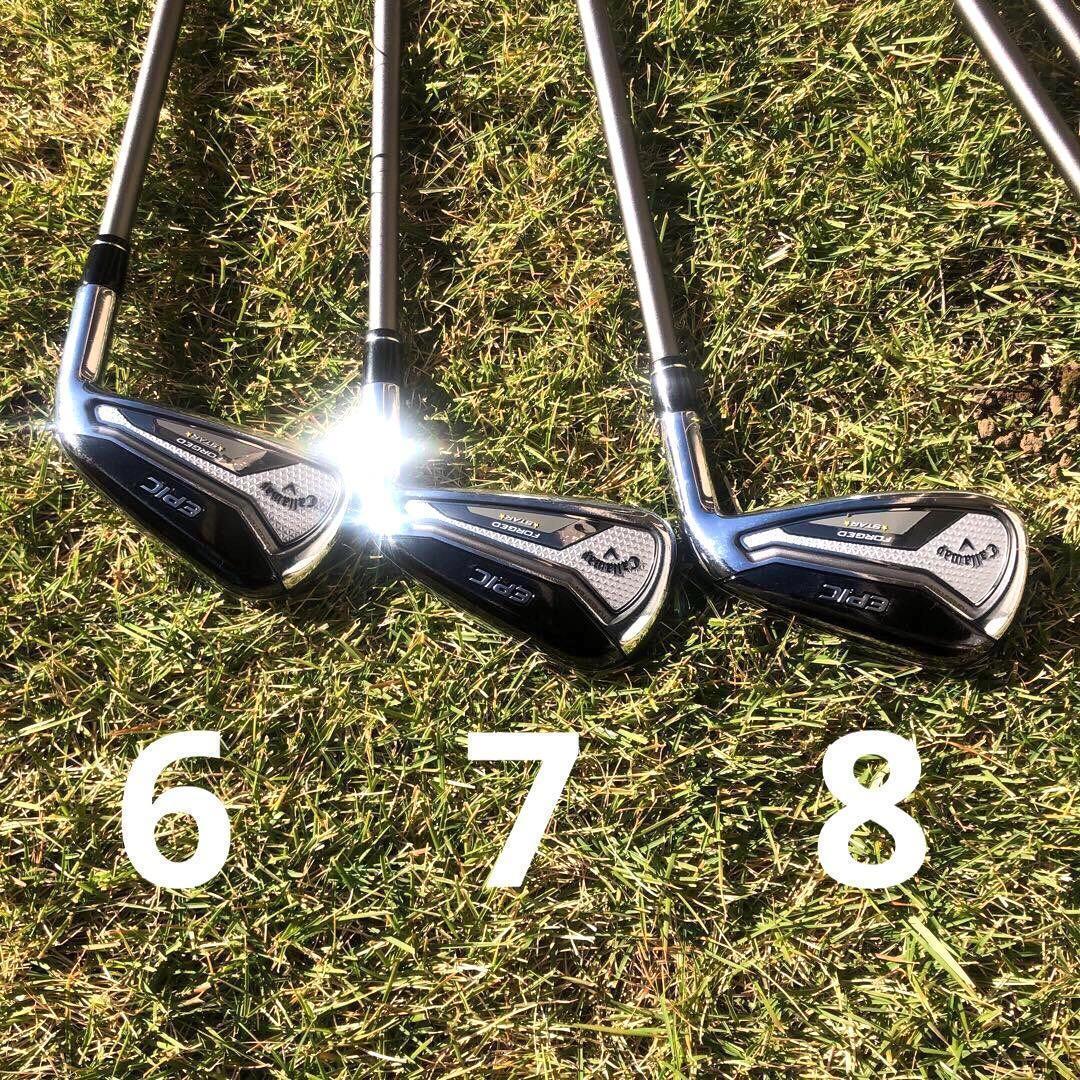 超ぶっ飛び キャロウェイ エピック フォージド スターアイアン、ボーケイウェッジ