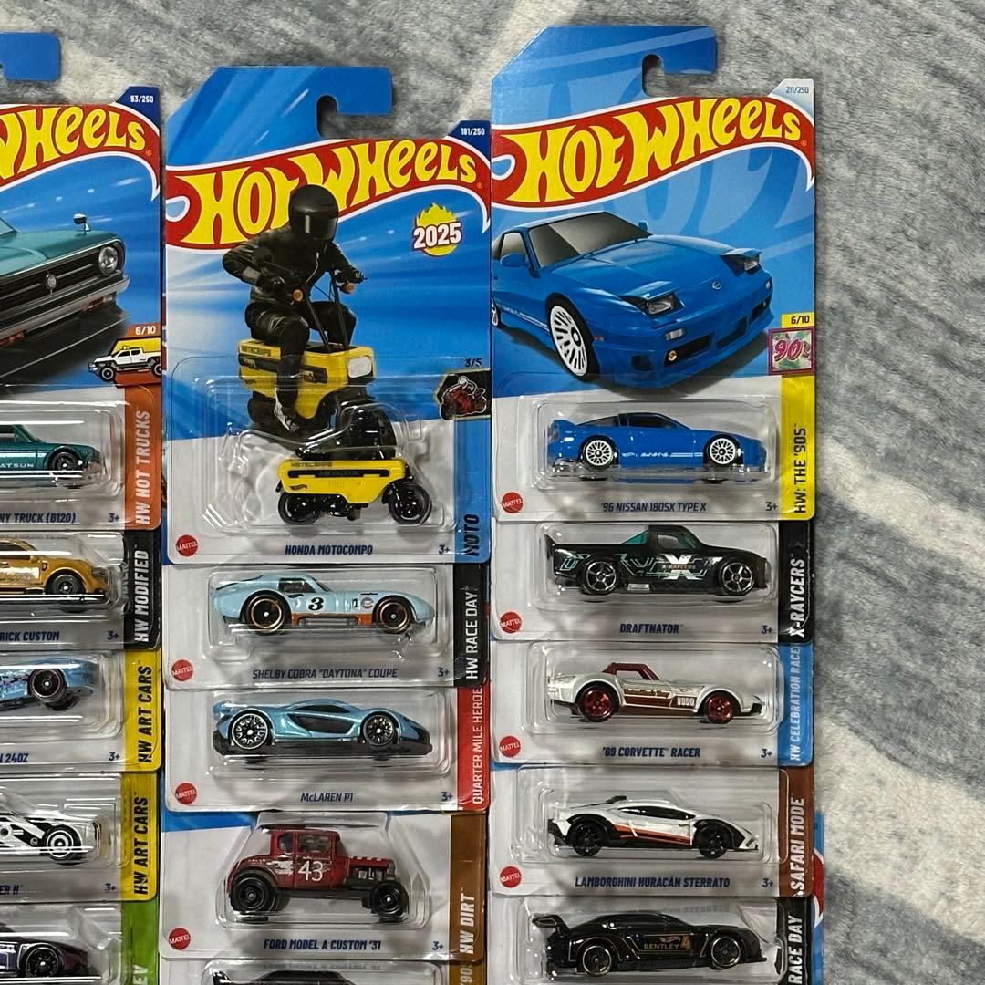 ホットウィール ベーシック 36台セット⑥ フェラーリ GT-R等