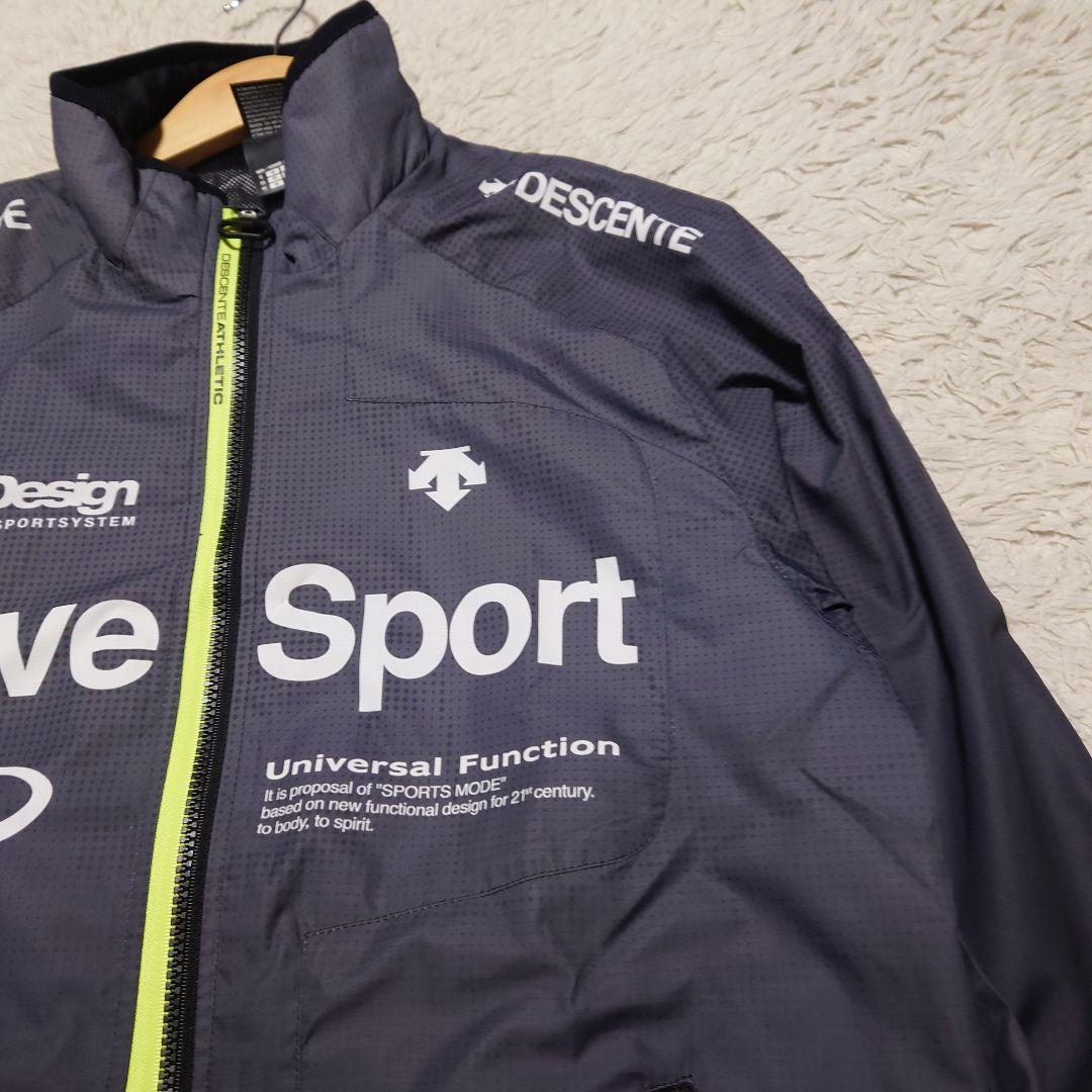 【希少】MOVE SPORT デサント ジャージ セットアップ ビッグロゴ XL
