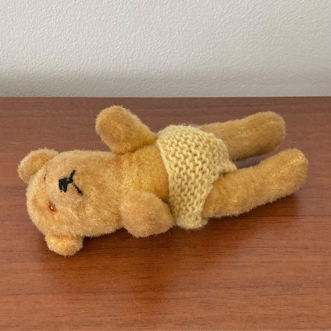 ピーナッツベア　テディベア　くま　人形　ドイツ　ヴィンテージ