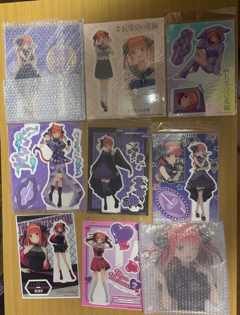 五等分の花嫁　中野二乃　アクリルスタンド121個