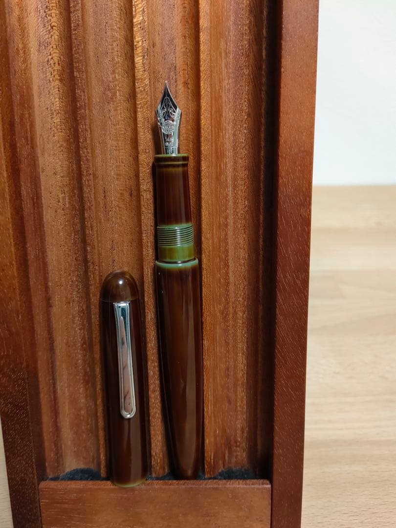 ★12月2日まで★中屋万年筆 碧溜