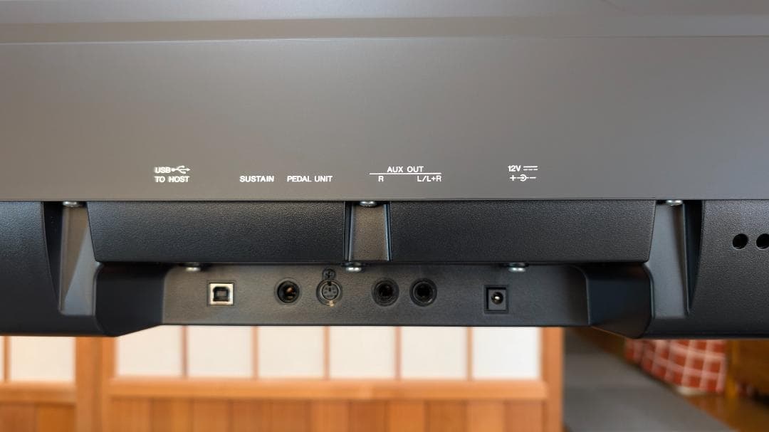 【美品】YAMAHA P-125B、専用スタンドL-125B、ペダルFC3A