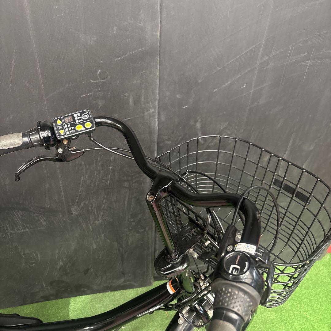 電動自転車 YAMAHA PAS Babby ブラック 3人乗り対応　50⚫️