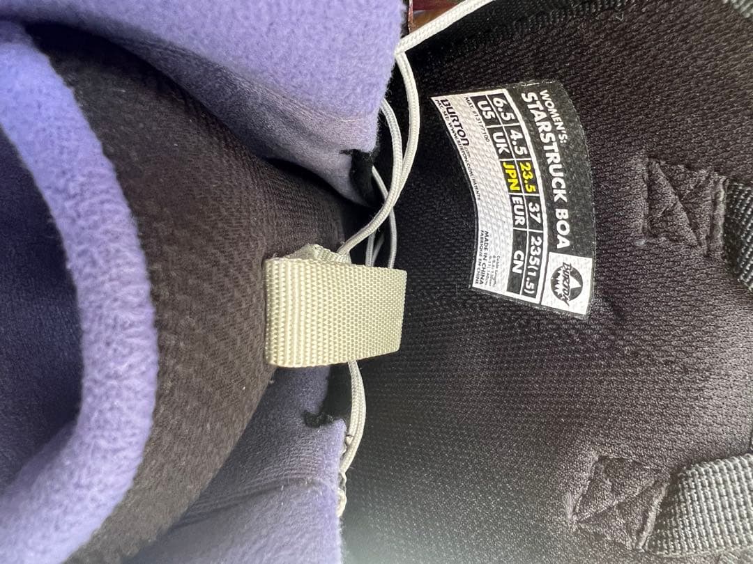 Burton ブーツ 23.5cm 【STARSTRUCK】