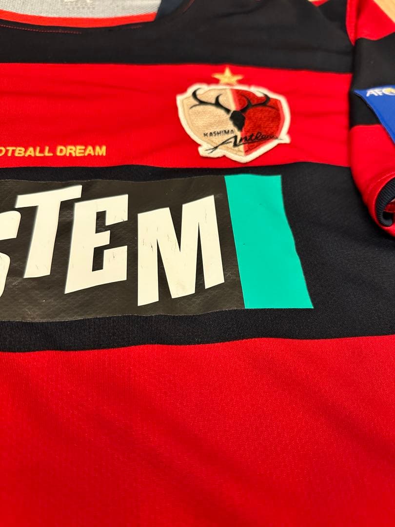 鹿島アントラーズ NIKEユニフォーム 2008-2009ACLワッペン付き