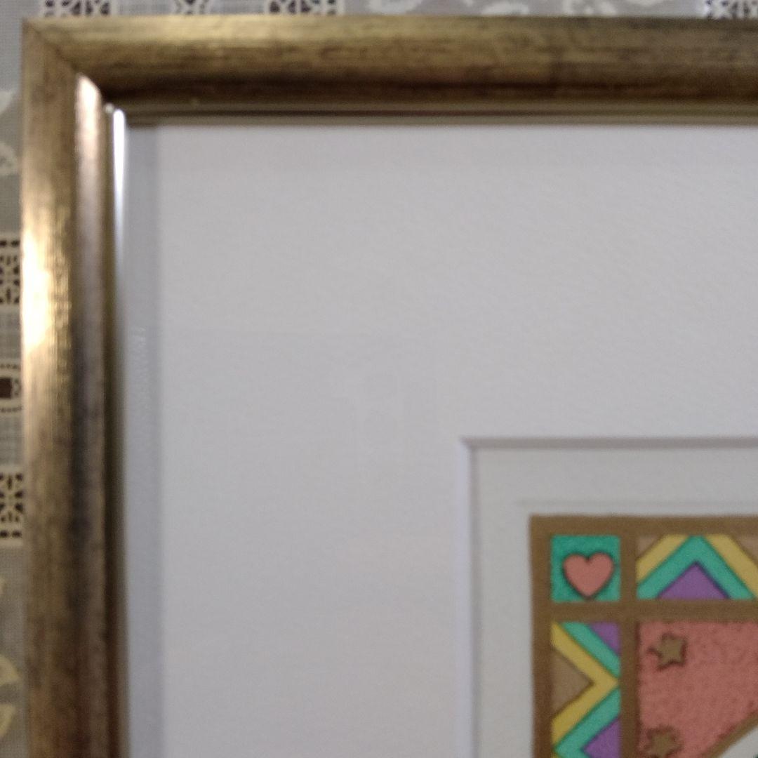 小澤摩純　ジークレー版画『HUSH-A-BYE, BABY』直筆サイン入、共箱付