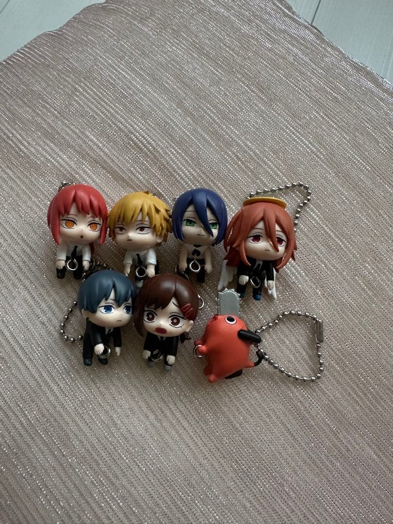 チェンソーマン つまんでつなげてマスコット　ガチャガチャ　ほぼコンプリート