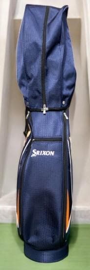 ばば展示品未使用Srixon キャディバッグ ネイビー