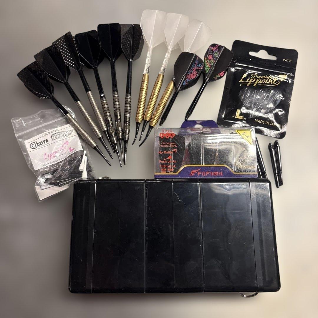 ダーツ セット 9本 収納ケース おまけ多数 付き