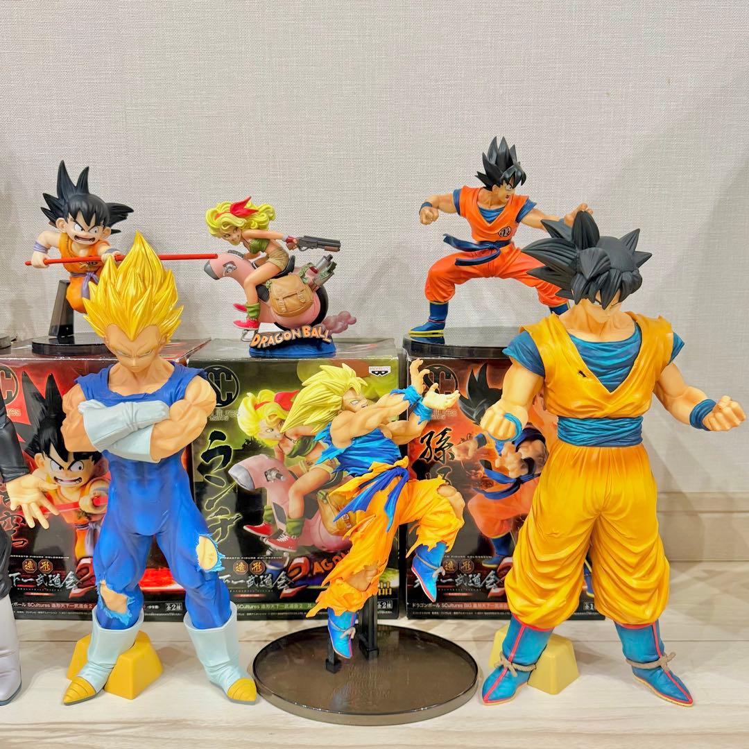 ち*門様 ドラゴンボール フィギュアセット　造形天下一武道会　ランチ　他　まとめ