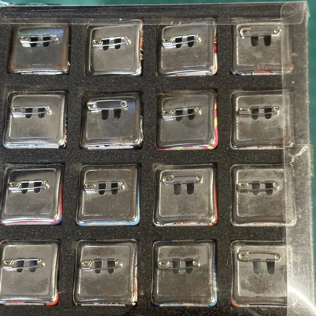 非売品　ジャンプショップ 原作原画　缶バッジ　缶バッチくじ 当選品 16個セット