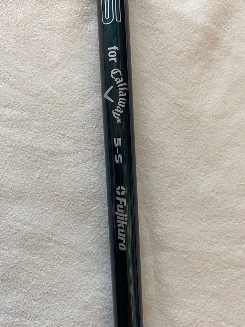 試打のみ美品キャロウェイ標準ベンタスグリーンドライバーシャフト 5S