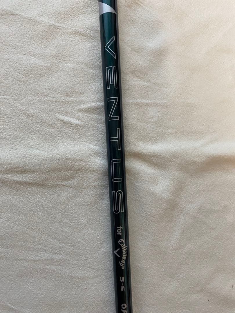試打のみ美品キャロウェイ標準ベンタスグリーンドライバーシャフト 5S