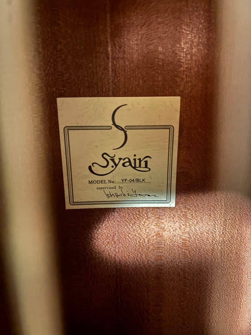 S.yairi YF-04/BLK ミニアコースティックギター/ブラック