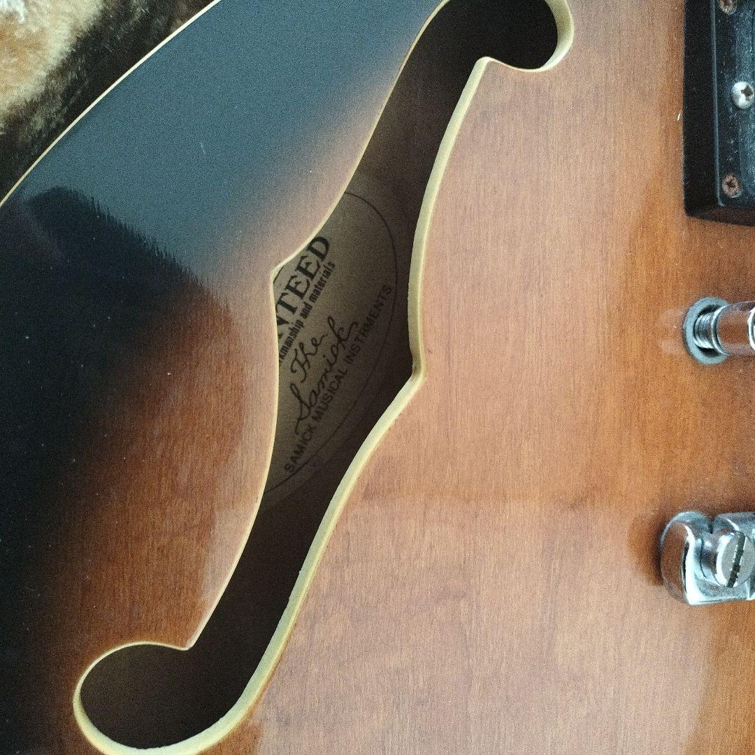 Samic San451bs 　サミック　セミアコ　ケース付き