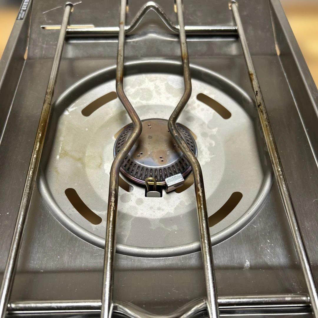 美品、使用1回。スノーピーク　フラットバーナー　ケース付き