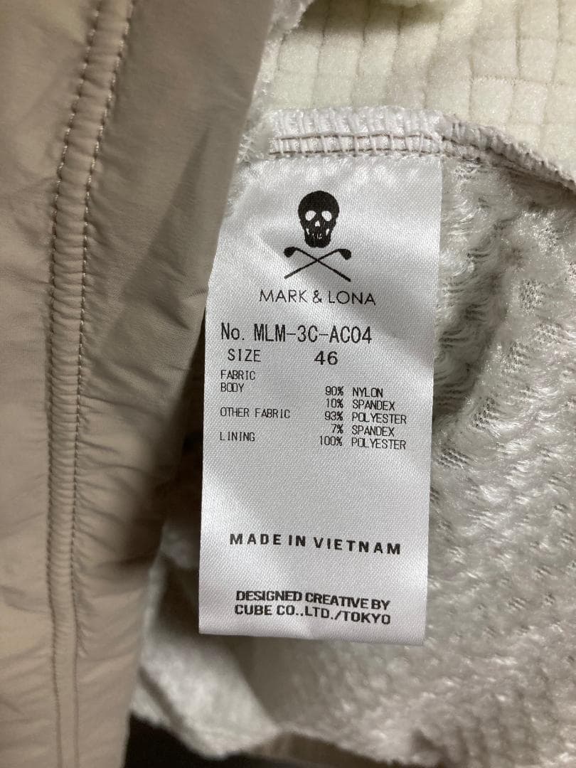 MARK&LONA G.O.D Hybrid Wind シェル トップ