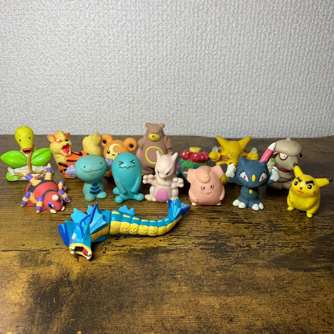 3F 【当時物】ポケモン 指人形 ポケモンキッズ 15体まとめ売り（ギャラドス・